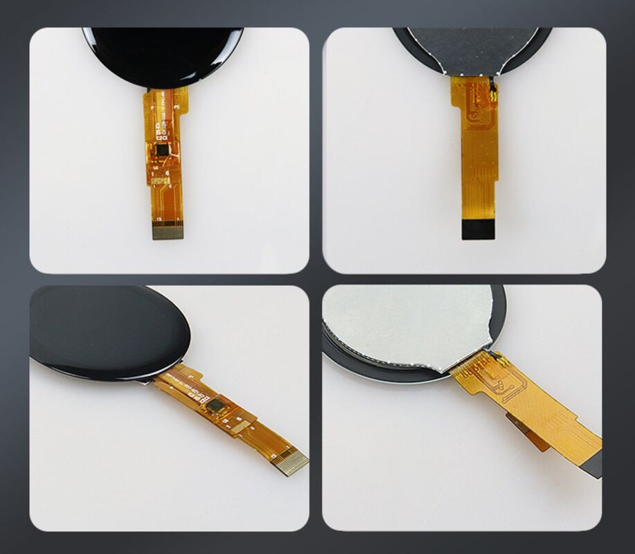 Polcd 작은 둥근 1.28 인치 LCD 화면 240*240 1.3 인치 Spi 인터페이스 IPS 원형 Tft LCD 모듈 패널