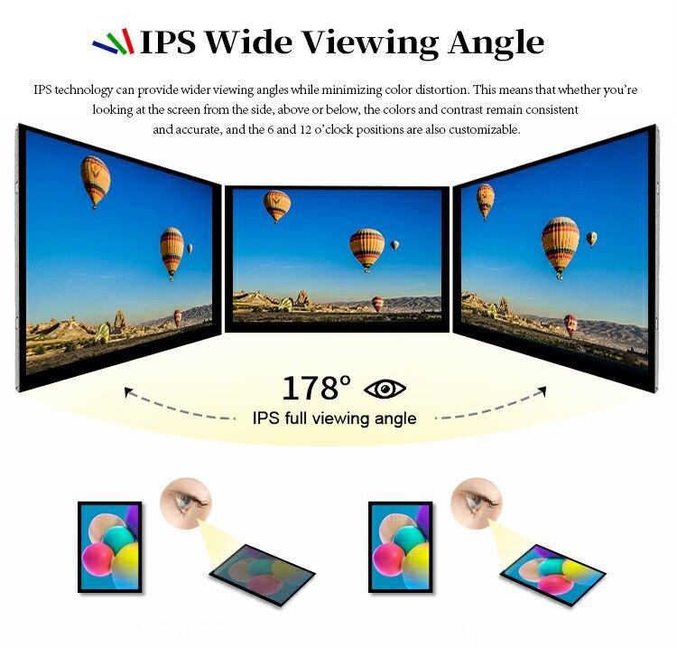 Polcd 3.5 인치 TFT LCD 디스플레이 모듈 RGB SPI 인터페이스 320x240 다채로운 사각형 LCD 모듈