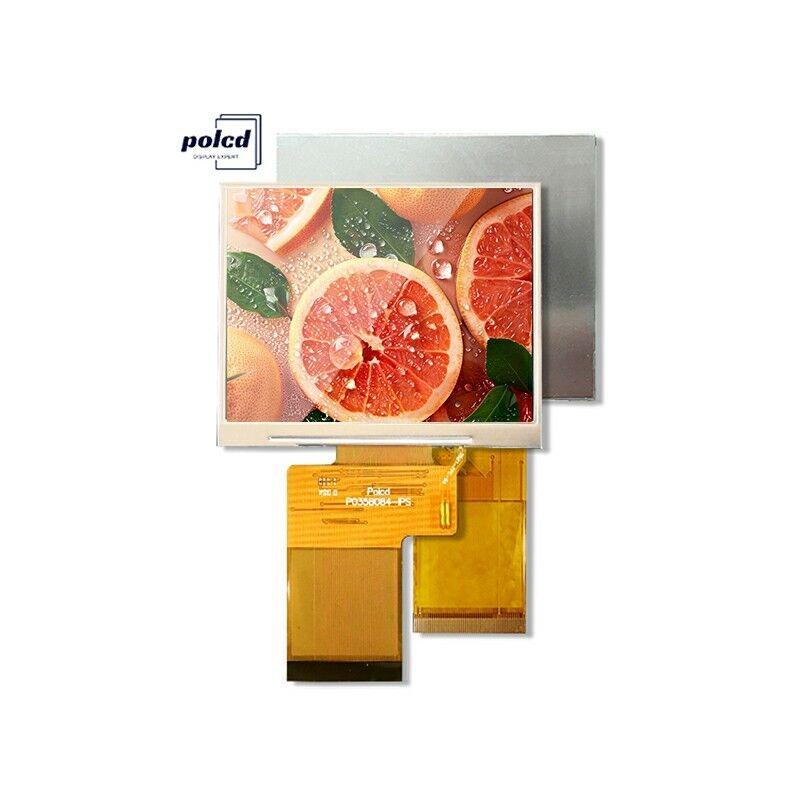Polcd 3.5 인치 TFT LCD 디스플레이 320x240 SPI RGB 인터페이스 및 다채로운 사각형 화면 LCD 모듈