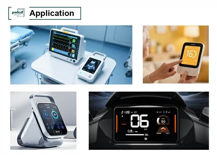 Polcd 3.5 인치 LCD 터치 디스플레이 화면 320 * 480 SPI MCU 인터페이스 IPS 풀 뷰 터치 모듈