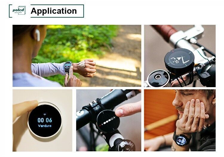 Polcd 2.1인치 IPS 작은 둥근 LCD 480*480 Mipi 인터페이스 ST7701S 원형 원형 TFT 디스플레이 모듈