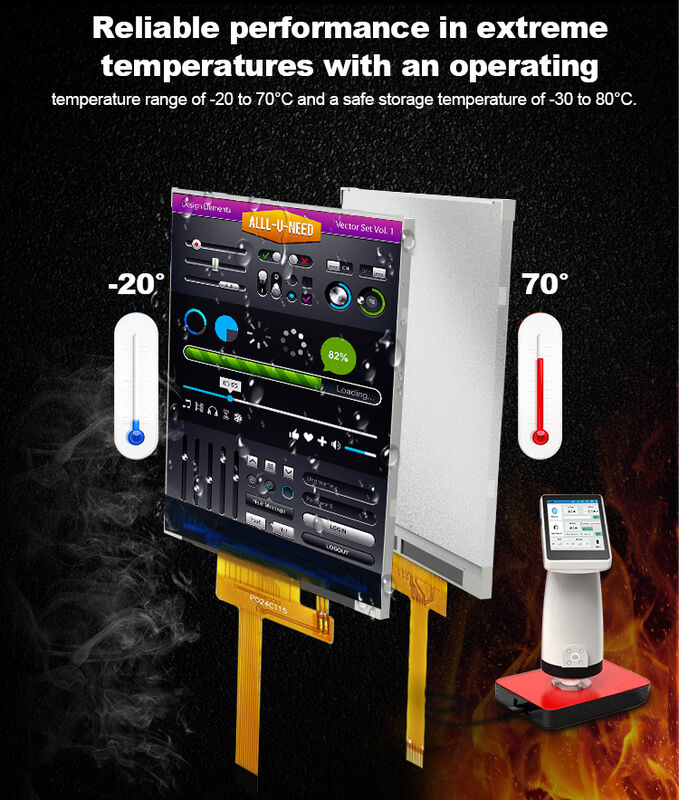 Polcd 260 Nit HD TFT 디스플레이 240X320 4 와이어 SPI 인터페이스 2.4 인치 Tft LCD