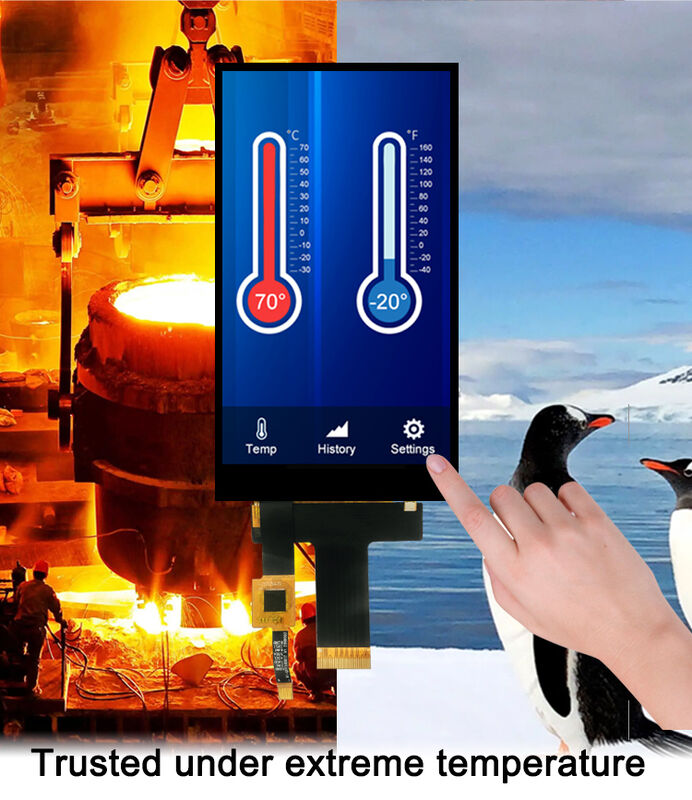 Pocld 5인치 LCM 화면 720*1280 해상도 용량 터치 패널 MIPI 인터페이스 30pin TFT LCD 디스플레이