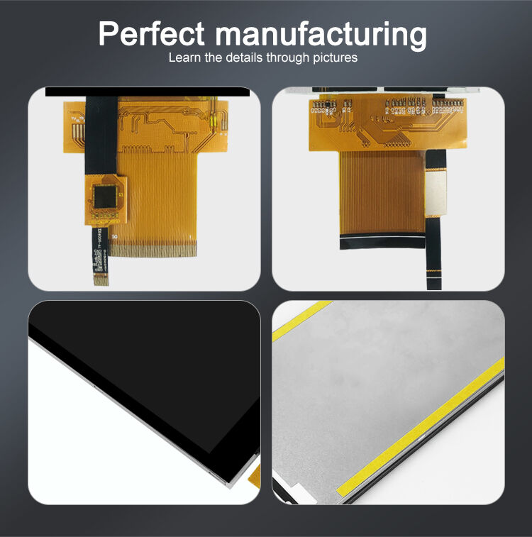 Polcd 3.97 인치 480*800 해상도 50pin 고 밝기 MCU 인터페이스 터치 TFT LCD 디스플레이 모듈