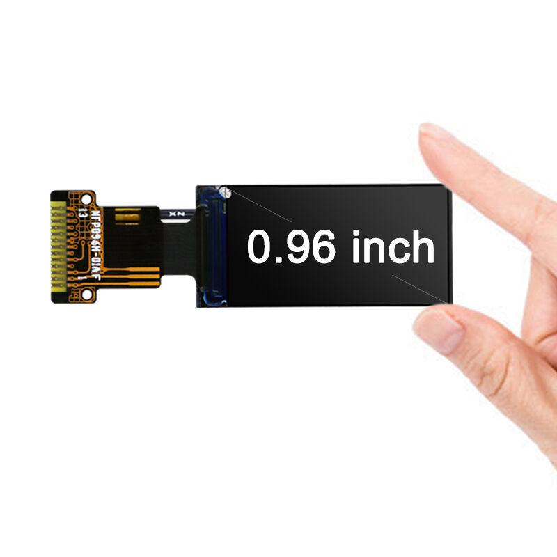 Polcd 0.96인치 LCD 공급업체 80*160 SPI 인터페이스 IPS 시야각 맞춤형 FPC TFT 디스플레이 모듈