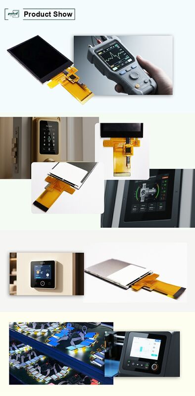 Polcd 주문 산업 2.8 인치 RGB 표시판 터치스크린을 가진 방수 전기 용량 TFT LCD 단위