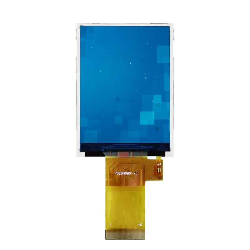 Polcd 2.8 인치 LCD 패널 240*320 MCU SPI RGB 인터페이스 ST7789V 2.8 
