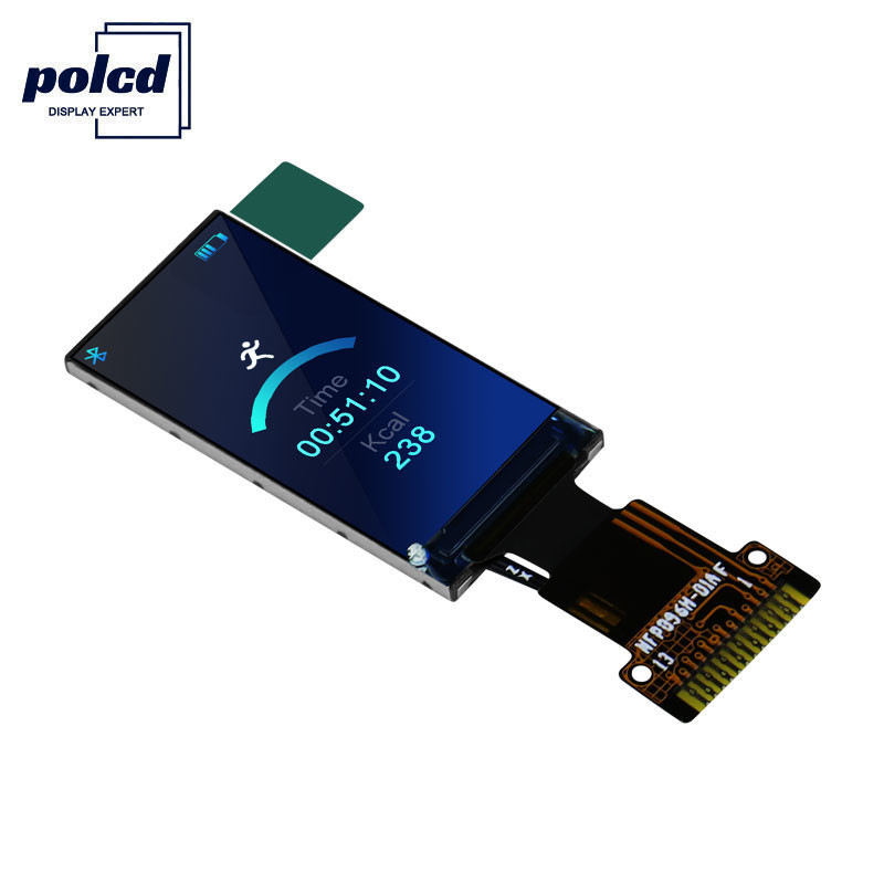 Polcd 0.96 인치 St7735 80x160 400 Nit 의료용 LCD 디스플레이 4 라인 SPI