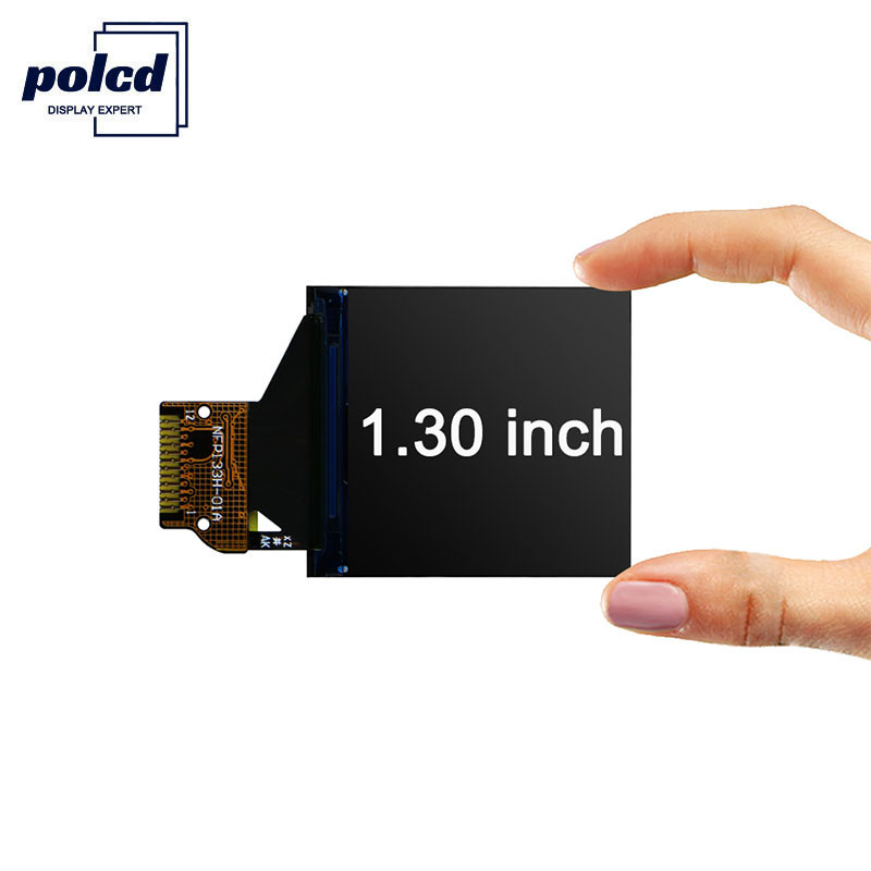 Polcd 4 철사 Spi Tft LCD 디스플레이 1.33 인치 240x240 Ips Lcd ISO9001