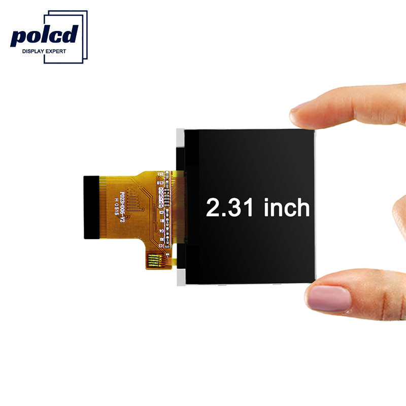 의학을 위한 Polcd 8080 MCU 2.31 인치 LCD ILI9342C 고휘도 LCD 디스플레이
