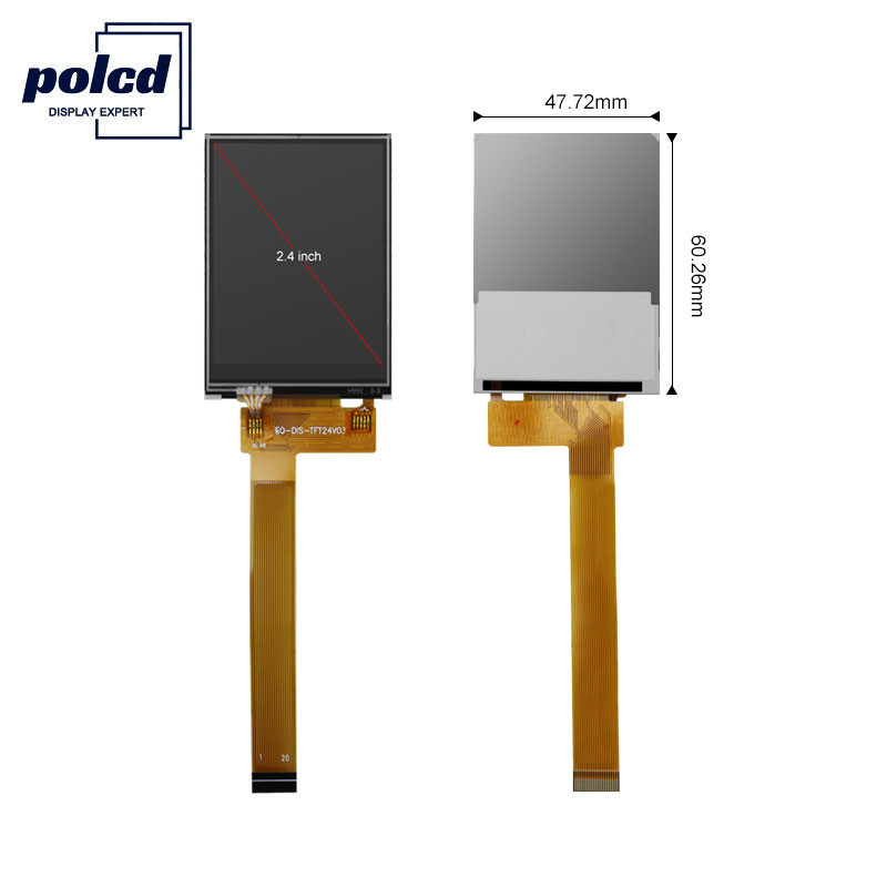 Polcd 8080 MCU TFT LCD 디스플레이 ST7789V 2.4 Tft Lcd 실드 라즈베리 파이