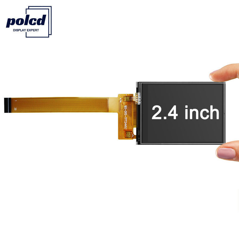 Polcd 8080 MCU 8 조금 광고 방송을 위한 2.4 인치 Tft Lcd ISO9001 240x320 Lcd
