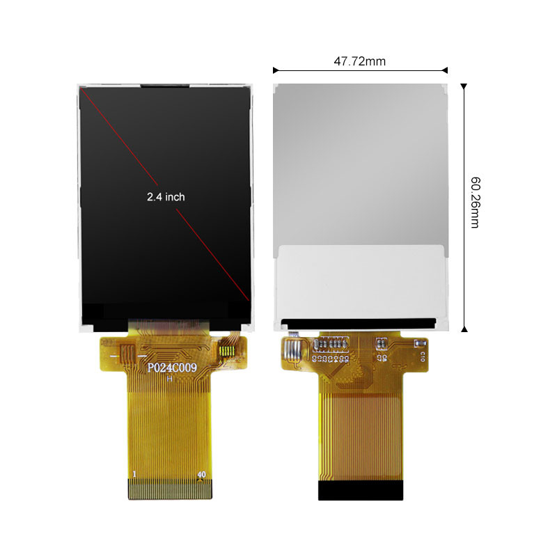 Polcd 350 Nit 16 조금 Tft LCD 디스플레이 ILI9341V 2.4 인치 터치스크린