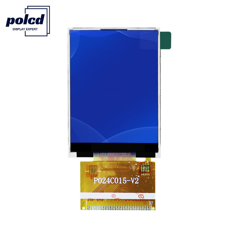 Polcd 300 Nits Tft 스크린 65K 2.4 인치 Tft Lcd Ili9341V 16 비트