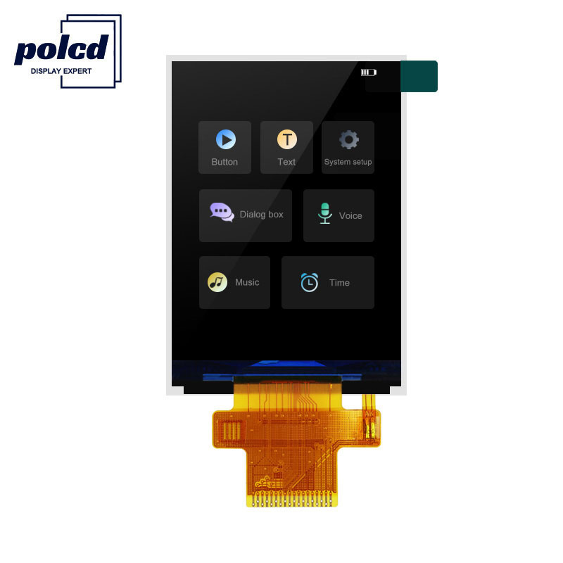 폴크드 18은 2.4 Spi Tft LCD 디스플레이 ST7789V2 Tft 터치 스크린 디스플레이를 고정합니다