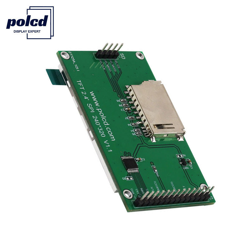 Polcd 240X320 2.4 인치 Lcd Tft 디스플레이 ST7789V2 260 Nit TFT 터치스크린