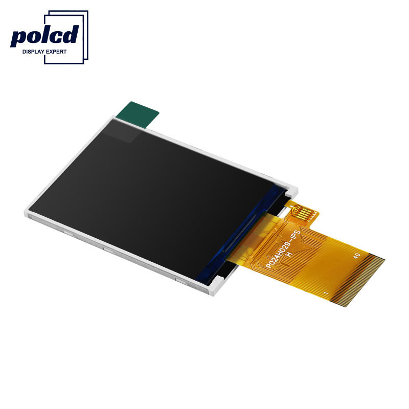 Polcd 350 Nit Tft 터치스크린 2.4 인치 16 조금 LCD 디스플레이 ISO9001