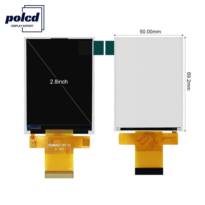 Polcd 4 와이어 ST7789V IPS TFT LCD 디스플레이 2.8 Spi Tft 모듈 240X320 픽셀