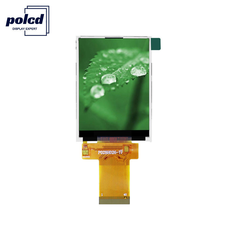 Polcd ILI9341V 의학을 위한 2.8 인치 Tft Lcd 350 Nit Lcd 터치스크린