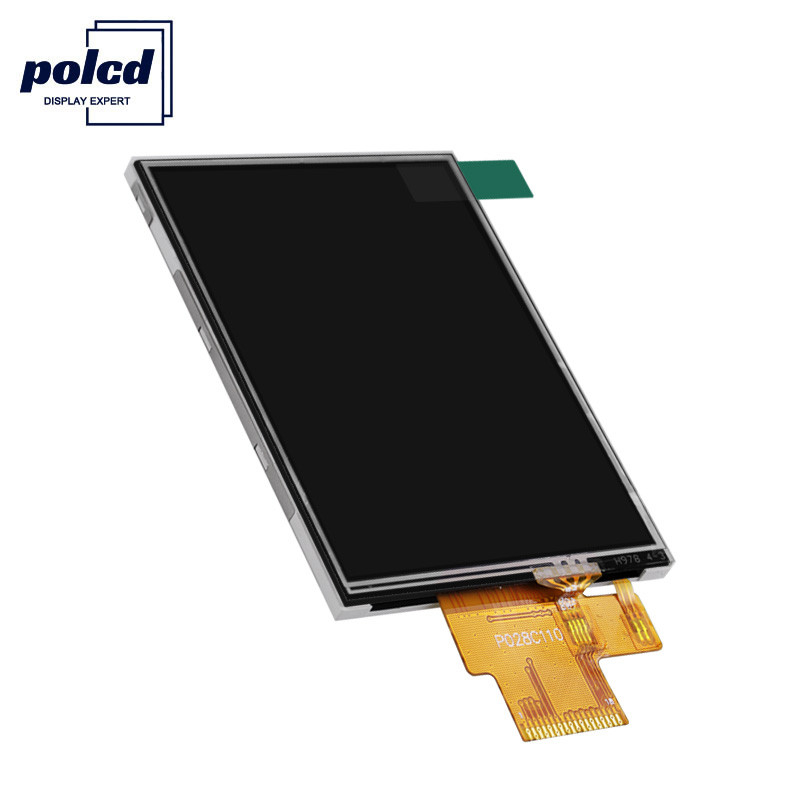 Polcd 4 와이어 SPI 2.8 Lcd 모듈 RoHS 240X320 TFT 저항 막 터치 스크린