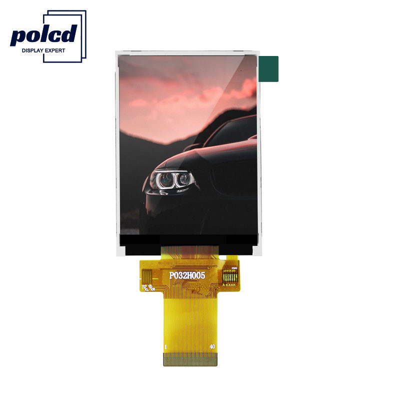 Polcd 350cd/M 3.2 인치 Raspberry Pi 디스플레이 ILI9341V 햇빛 읽기 가능 LCD 디스플레이