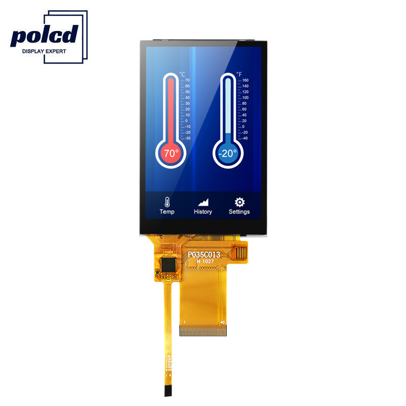 Polcd 450 Nit 3.5 Tft 디스플레이 16비트 320X 480 LCD 터치 패널 RoHS