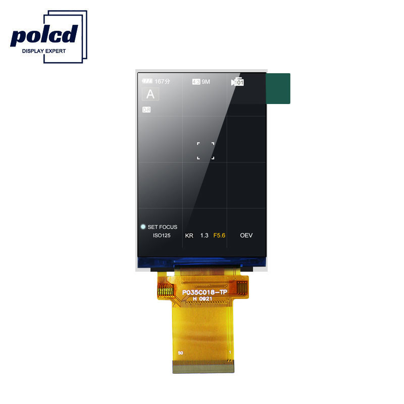 Polcd ILI9488 디스플레이 Tft Lcd 12 0'CLOCK 3.5 Tft Lcd Raspberry Pi 48.96mm