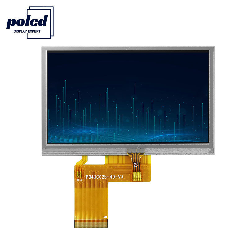 Polcd ST7262E43 4.3 인치 Lcd 스크린 480X272 터치스크린 Lcd 6시
