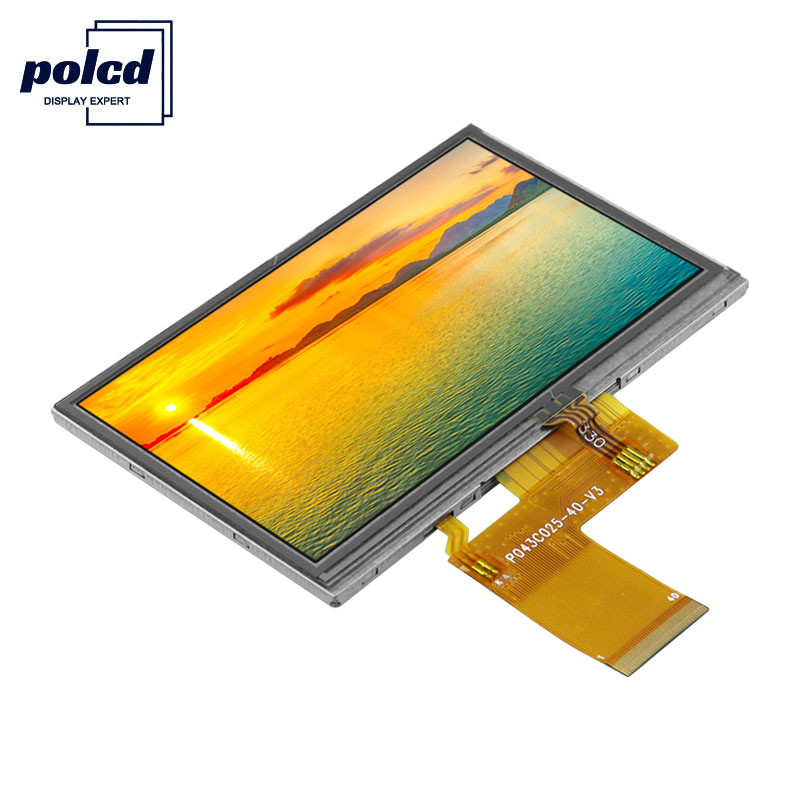 Polcd ST7262E43 4.3 인치 Lcd 스크린 480X272 터치스크린 Lcd 6시