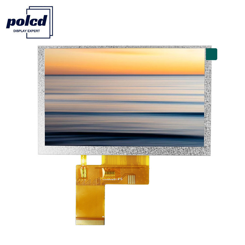 Polcd 108mm Tft 터치스크린 전시 800X480 나무 딸기 Pi를 위한 5 인치 Tft 전시