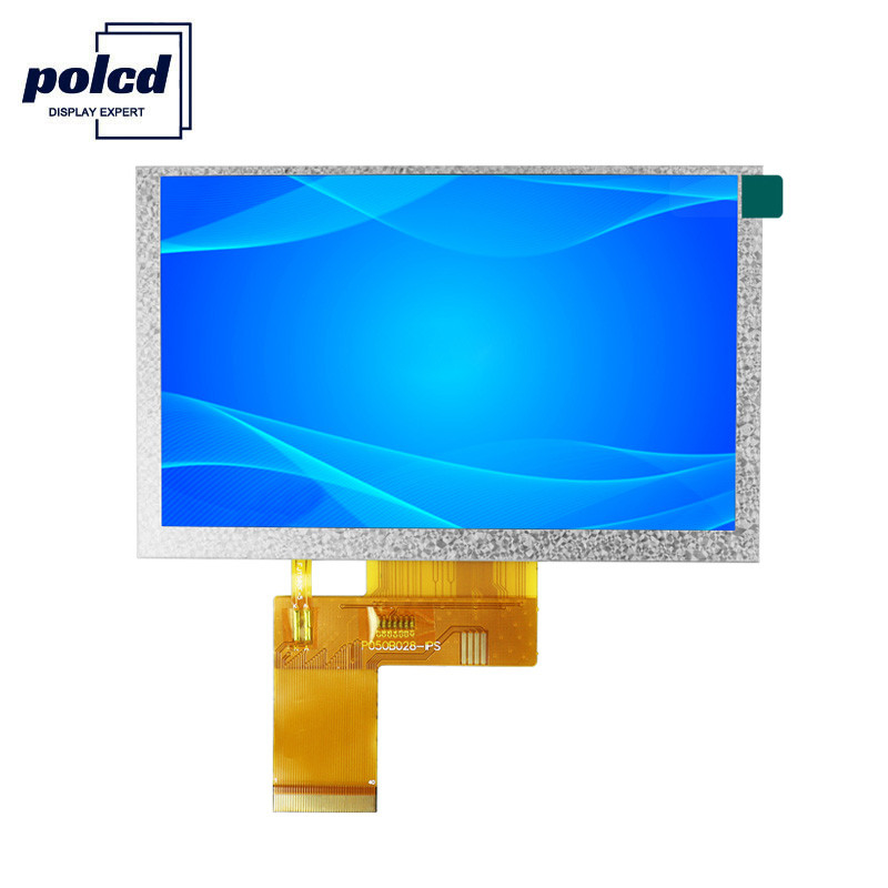 Polcd 108mm Tft 터치스크린 전시 800X480 나무 딸기 Pi를 위한 5 인치 Tft 전시