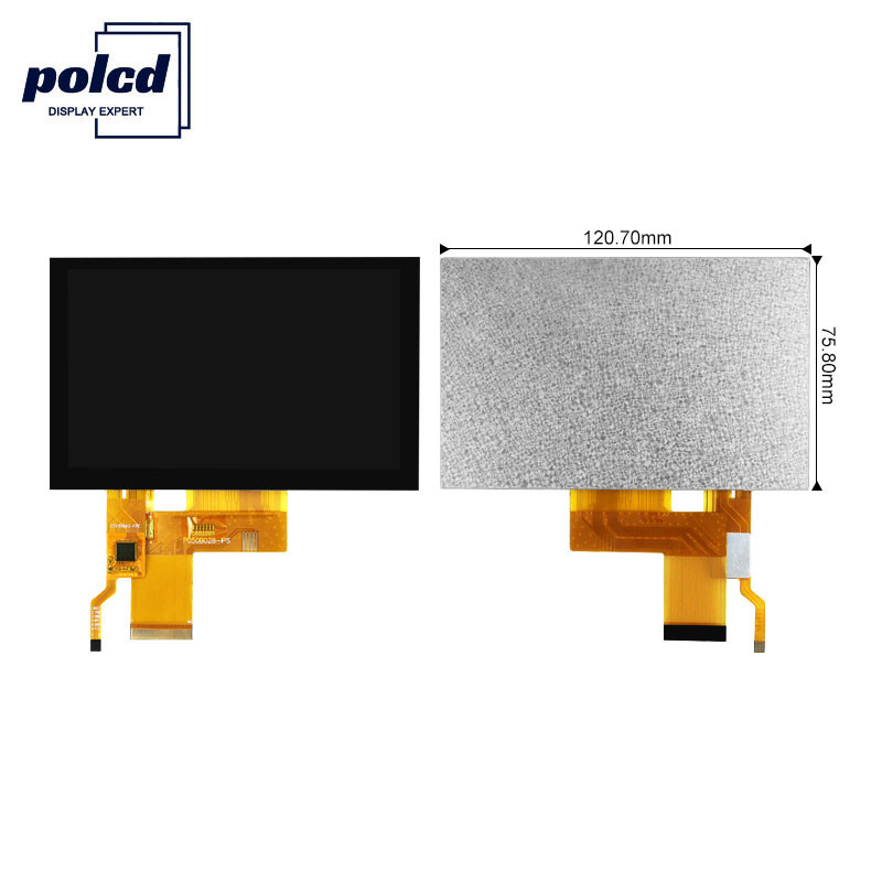 Pc ISO9001을 위한 Polcd 300 Nit IPS TFT LCD RGB 24 조금 5 인치 Lcd 스크린