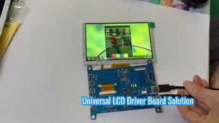 Polcd 4.3 TFT LCD 디스플레이용 5인치 범용 LCD 드라이버 보드 HDMI USB 컨트롤러 보드