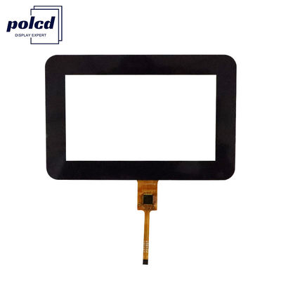 IIC Polcd LCD 터치 패널 사용자 지정 4.3 인치 사각형 고 민감성 G + G Ctp