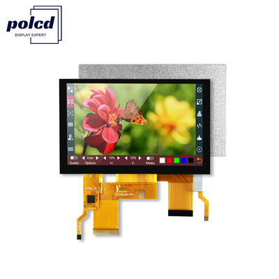 5인치 Ips Tft LCD 디스플레이 전송 화면 24 비트 RGB 인터페이스 800*480 뷰
