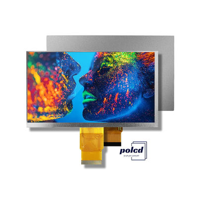 Polcd 7인치 Tft 모듈 800X480 고 밝기 IPS 화면 RGB 인터페이스 용량 터치 패널 7