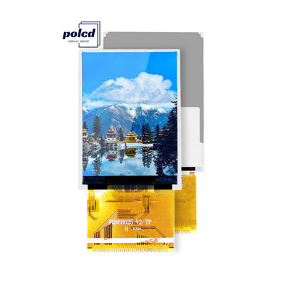Polcd RoHS 2.8 인치 HD TFT 디스플레이 8080 MCU 16 비트 Tft LCD 디스플레이