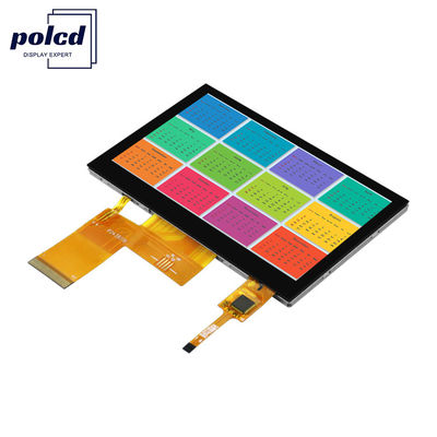 Polcd RGB 24 비트 디스플레이 4.3 인치 ST7262E43 800x480 TFT 터치 스크린