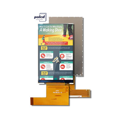 Polcd 4.3 인치 TFT LCD 고해상도 480x800 RGB 인터페이스 IPS 수직 화면 4.3 