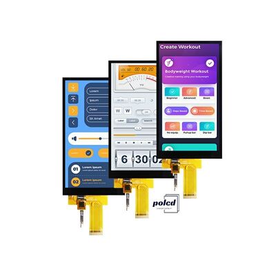 Polcd 5.5 인치 IPS TFT LCD 720x1280 MIPI 인터페이스 LCD 디스플레이 모듈과 함께 전체 관점