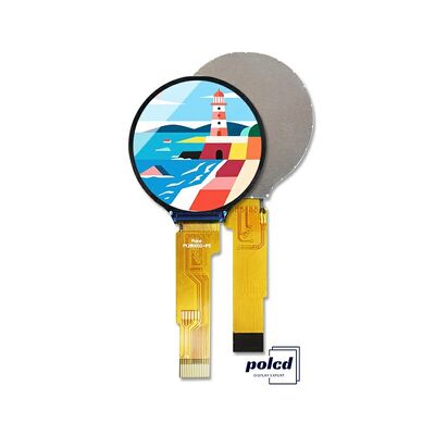 Polcd 라운드 240*240 1.28 1.3 인치 터치 Tft LCD 디스플레이 SPI 인터페이스 GC9A01 드라이버 IC IPS 화면