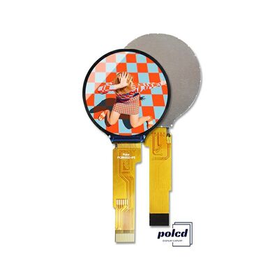 Polcd 작은 둥근 1.28 인치 LCD 화면 240*240 1.3 인치 Spi 인터페이스 IPS 원형 Tft LCD 모듈 패널