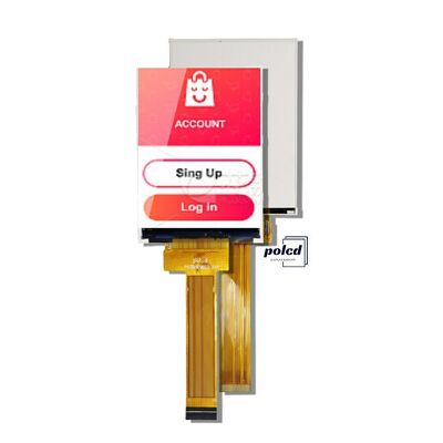 Polcd 2.8 인치 TFT 디스플레이 240x320 IPS 화면 고 콘트라스트 1200:1 TFT 패널 LCD 모듈