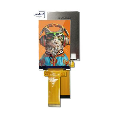 Polcd 3.5 인치 QVGA LCD 디스플레이 320x480 해상도 MCU SPI 인터페이스 터치 패널 3.5 