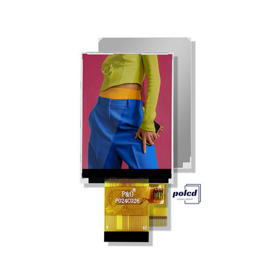 Polcd 2.4 인치 St7789v 드라이브 ic 8080 MCU 고 밝기 TFT 디스플레이