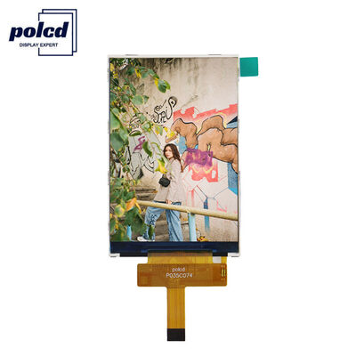 Polcd 고휘도 3.5인치 TFT LCD 디스플레이 모듈 SPI 인터페이스 컬러 해상도 320x480 LCD