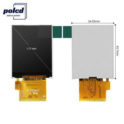 Polcd RGB 24 조금 1.77 Tft Lcd 128*160 ST7262 300 Nit LCD 터치 패널