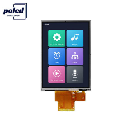Polcd 240X320 2.8 인치 Tft 터치 실드 RoHS TFT 저항 막 터치 스크린