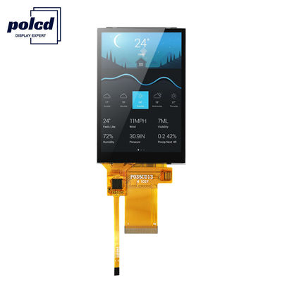 Polcd 12 0'CLOCK Tft 3.5 인치 ILI9488 320x480 TFT 터치 스크린