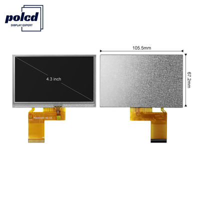 Polcd 4.3 인치 480x272 Tft LCD 디스플레이 RGB 24 비트 터치스크린 LCD 디스플레이